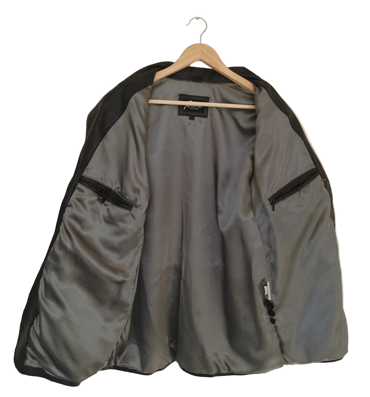 Patino sort skinnblazer