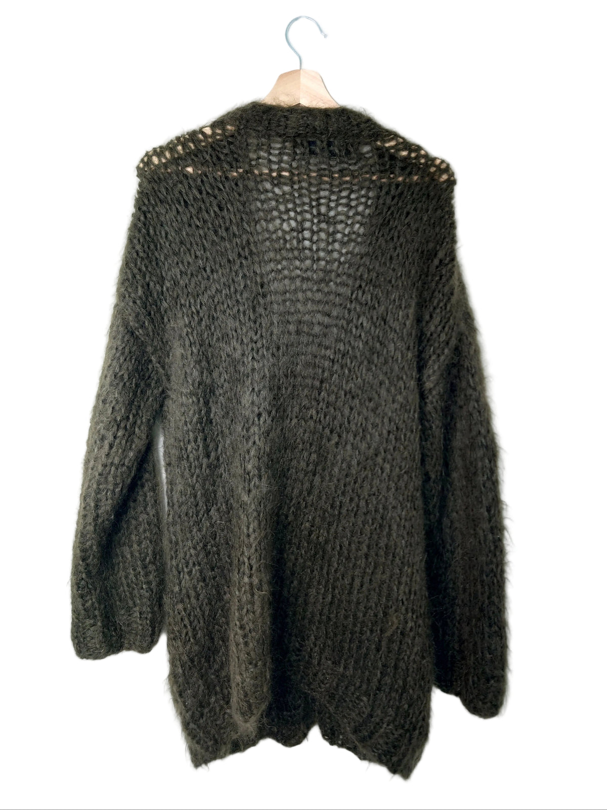 Strikket mohaircardigan fra Les Tricots d'O!