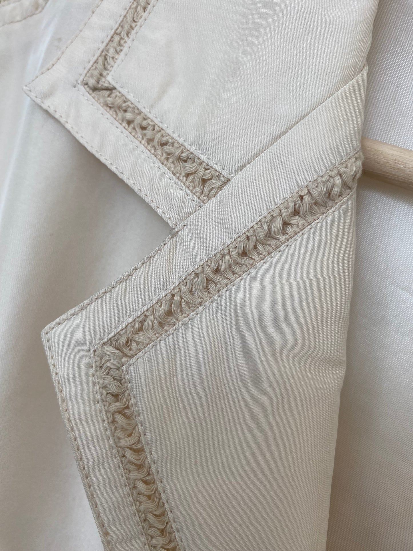 Italiensk silkebolero kortermet vintage