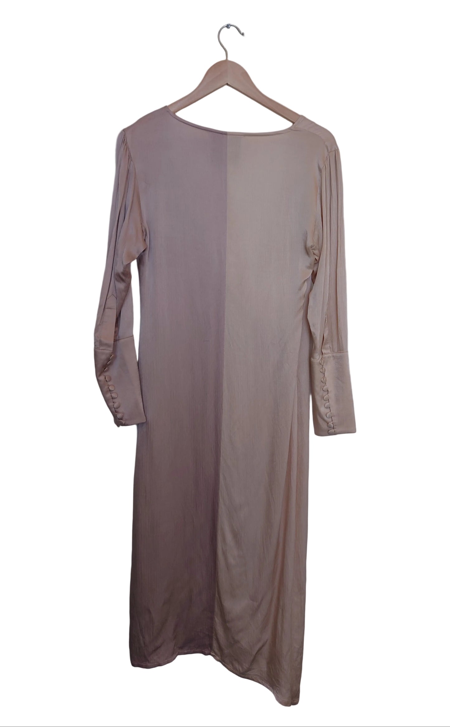 Envelope kjole cream/dusty pink
