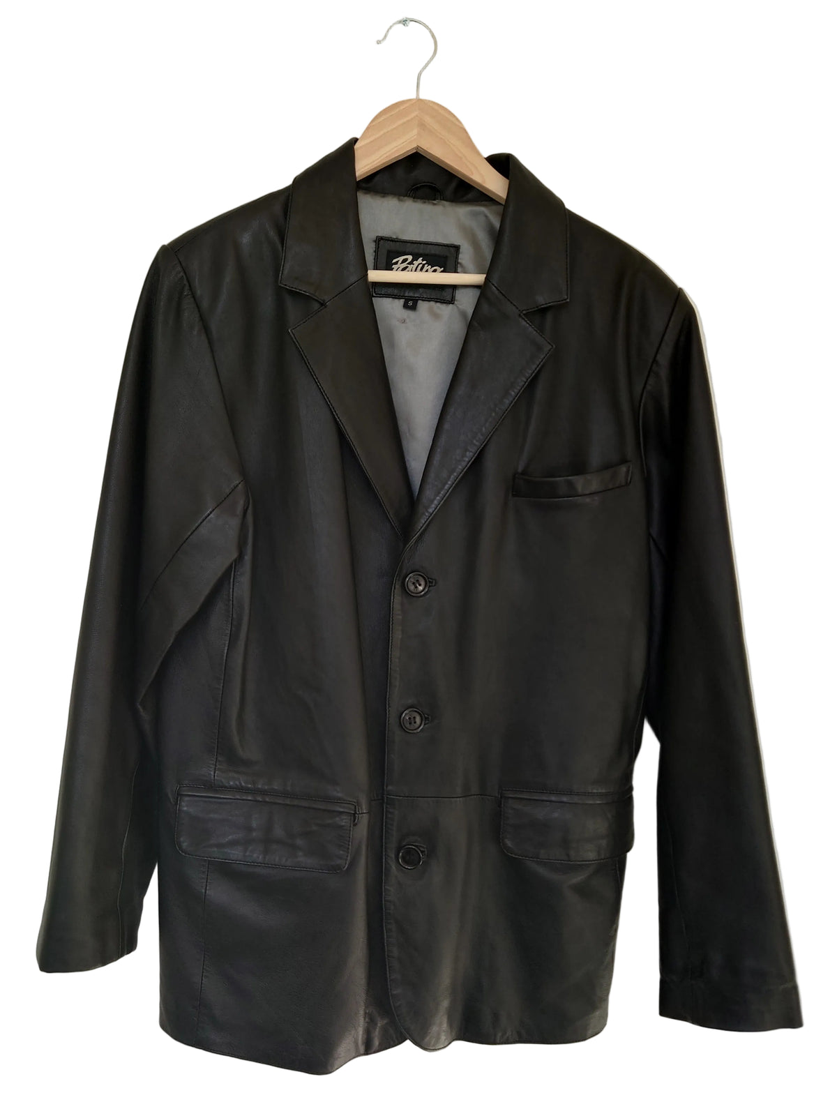 Patino sort skinnblazer