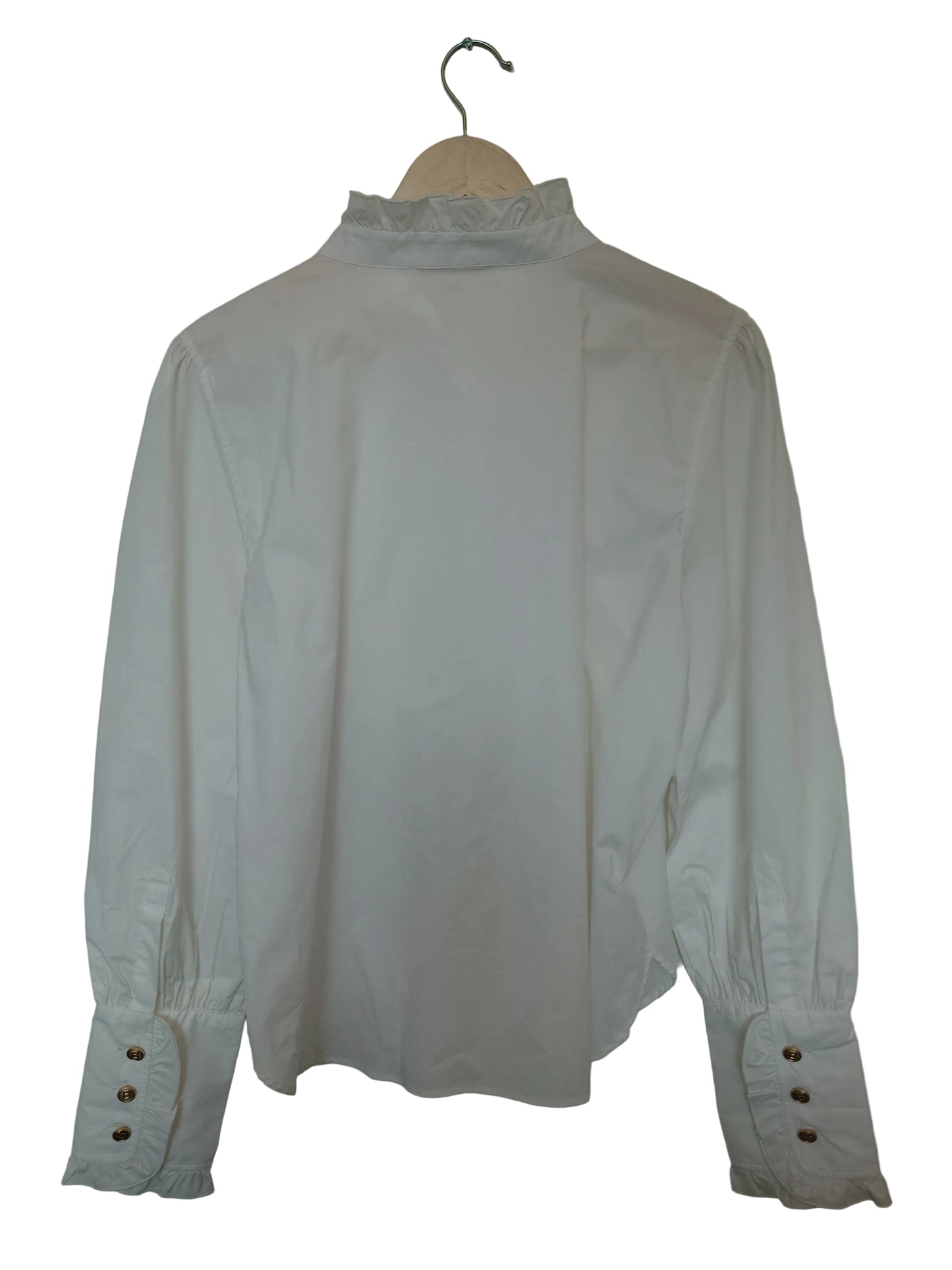 Busnel bluse med nydelige detaljer