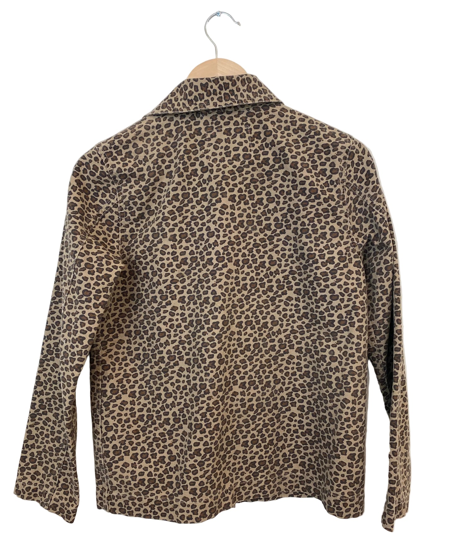 Levi's denimjakke med leopardprint