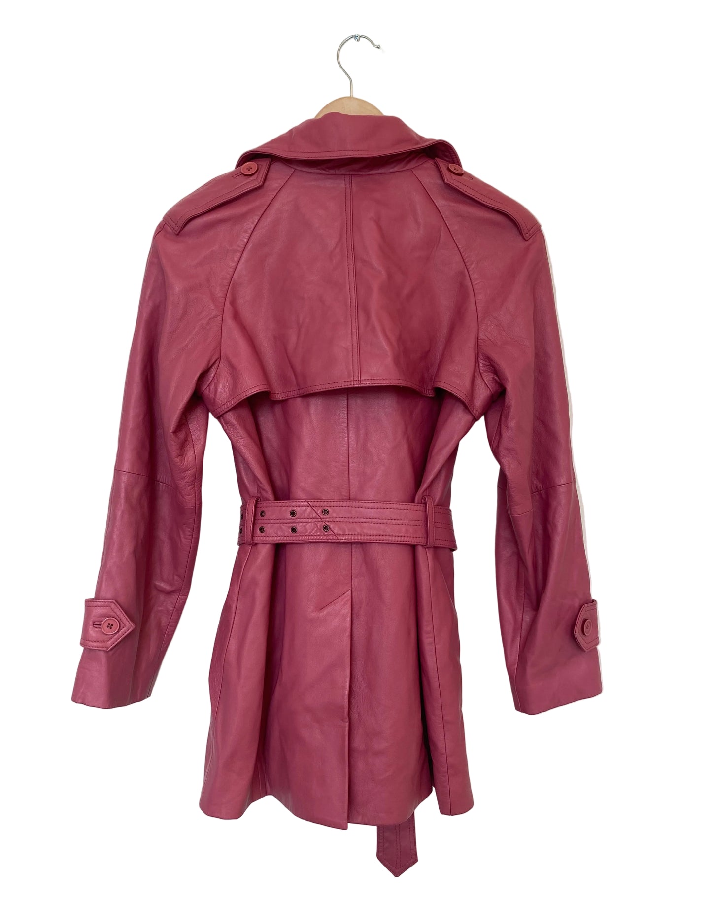Vintage Margaret Godfrey faux leather jacket