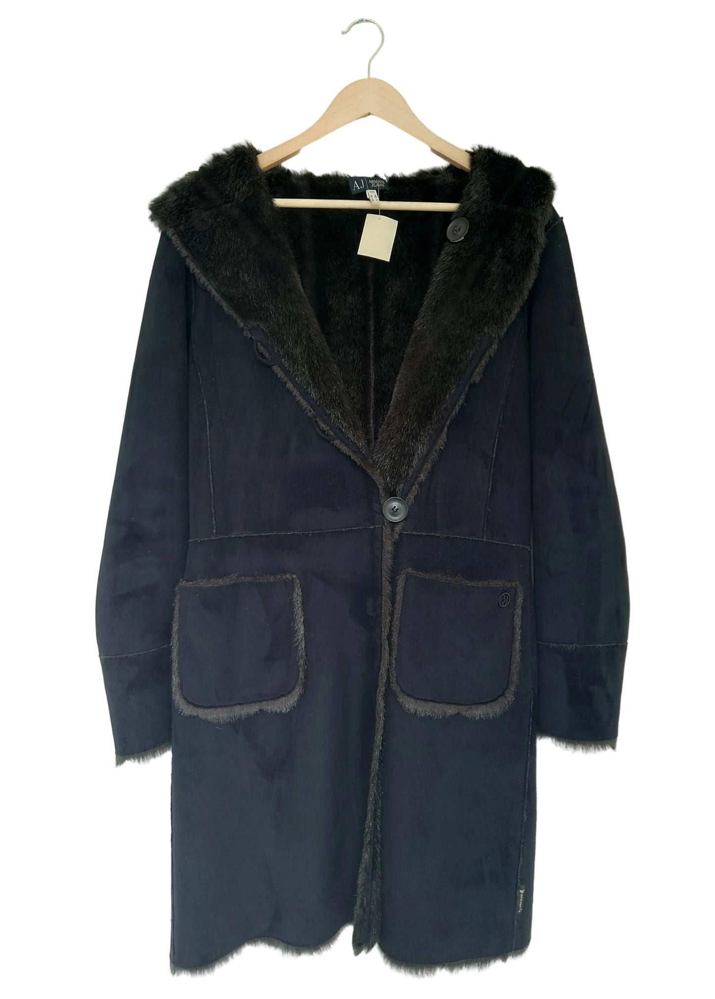 Armani Jeans kåpe med hette