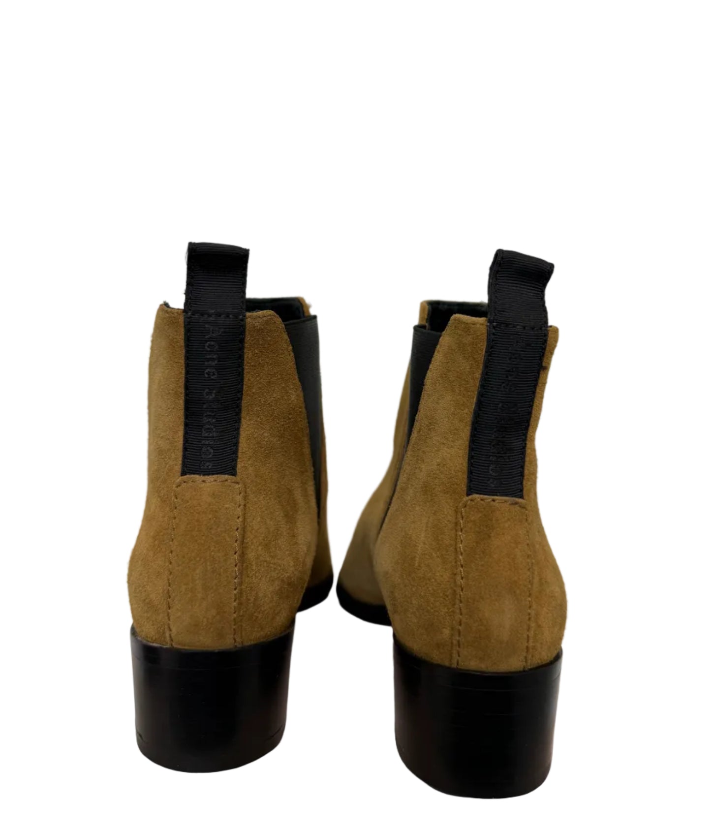 Acne Jensen boots i semsket skinn