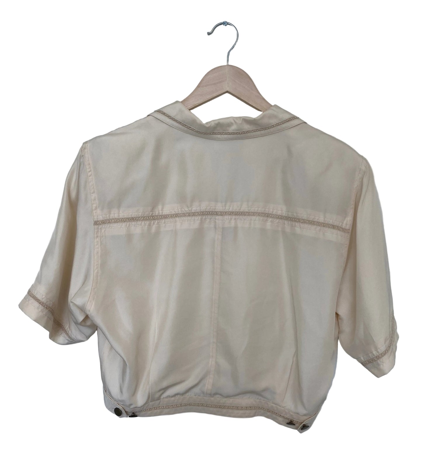 Italiensk silkebolero kortermet vintage