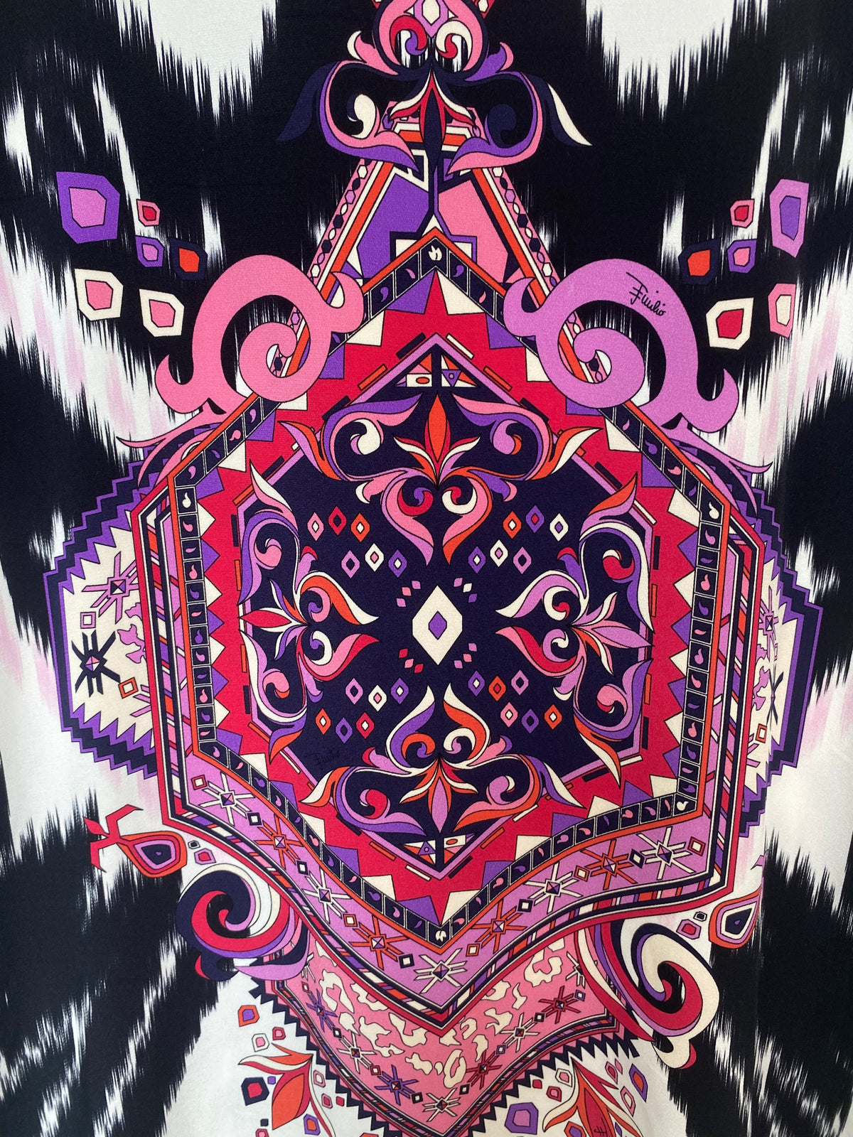 Emilio Pucci silk jersey dress