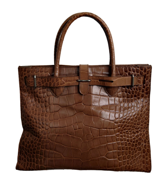 Furla Greta shopper i Cognac