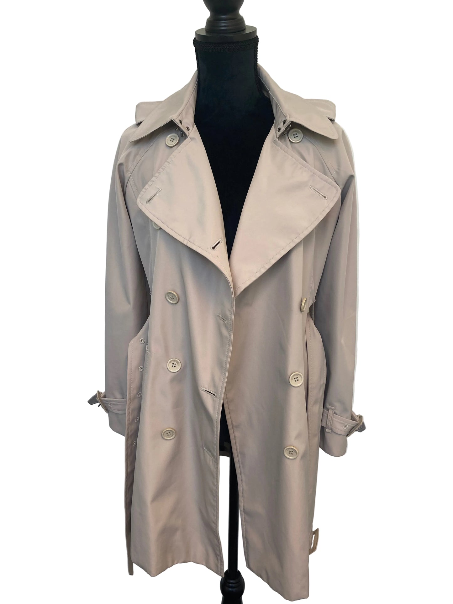 Burberry trenchcoat med belte beige