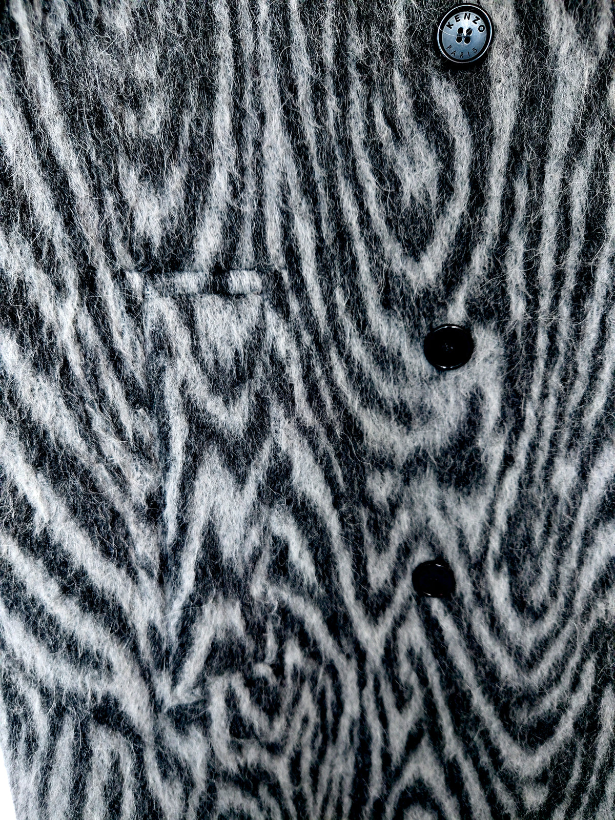 Kenzo kåpe med tigerprint