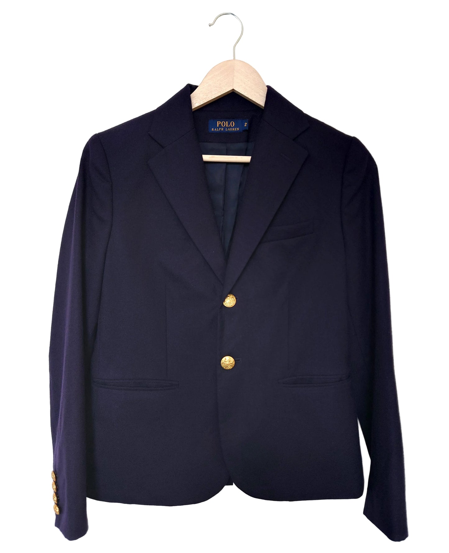 Polo Ralph Lauren mørkeblå blazer til dame