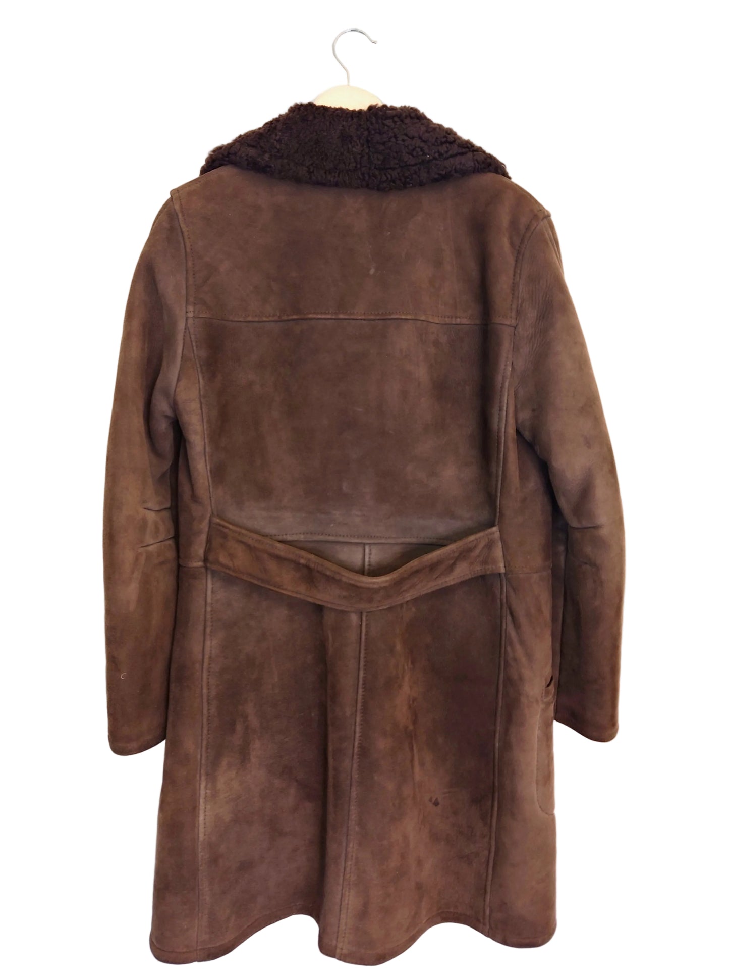 Sheepskin saueskinnsjakke brun